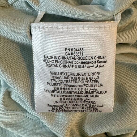 BCBGMAXAZRIA Women's One Shoulder Multi Color Gown Dress size Small Prom Formal - Picture 13 of 16